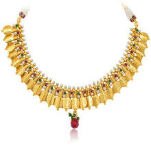 Sukkhi Marvellous Gold Plated Temple Jewellery Coin Necklace Set for Women-5