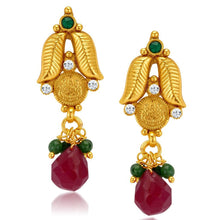 Sukkhi Marvellous Gold Plated Temple Jewellery Coin Necklace Set for Women-6