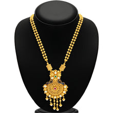 Sukkhi Magnificent Pecock Gold Plated Necklace Set For Women-2