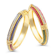 Sukkhi Artistically Gold Plated AD Bangles For Women Pack Of 2