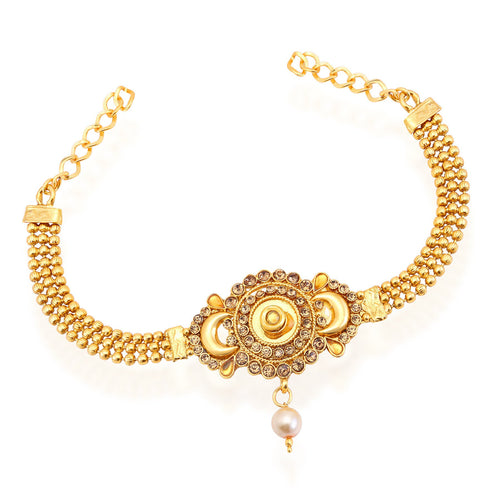 Sukkhi Modish Gold Plated LCT Stone Bajuband For Women