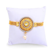 Sukkhi Marvellous Gold Plated AD Bajuband For Women-2