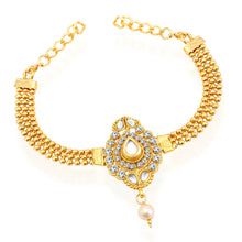 Sukkhi Graceful Gold Plated AD Bajuband For Women