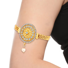 Sukkhi Delightful Gold Plated AD Bajuband For Women-1
