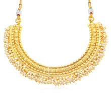 Sukkhi Magnificent Gold Plated Choker Necklace Set For Women-1