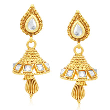 Sukkhi Pleasing Gold Plated AD Choker Necklace Set For Women-1