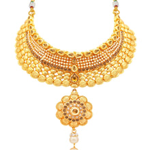 Sukkhi Marvellous Gold Plated LCT Stone Choker Necklace Set For Women-1
