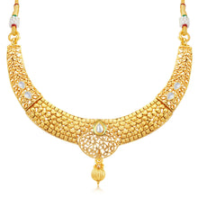 Sukkhi Finely Gold Plated Collar Necklace Set For Women-1