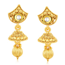 Sukkhi Cluster Gold Plated Collar Necklace Set For Women-1