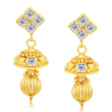 Sukkhi Glittery Gold Plated AD Collar Necklace Set For Women-1