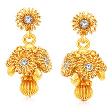 Sukkhi Amazing Gold Plated AD Collar Necklace Set For Women-1