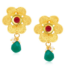 Sukkhi Trendy Jalebi Gold Plated Long Haram Necklace Set For Women-1