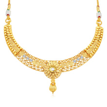 Sukkhi Bewitching Jalebi Gold Plated Collar Necklace Set For Women-1