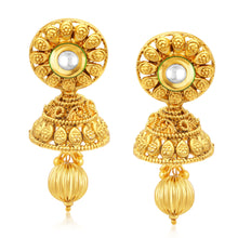 Sukkhi Bewitching Jalebi Gold Plated Collar Necklace Set For Women-1