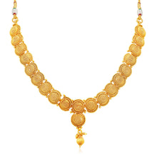 Sukkhi Glimmery Jalebi Gold Plated Collar Necklace Set For Women-1