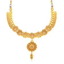 Sukkhi Stunning Jalebi Gold Plated Collar Necklace Set For Women-1