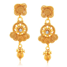 Sukkhi Stunning Jalebi Gold Plated Collar Necklace Set For Women-1