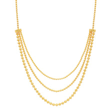 Sukkhi Excellent 3 String Gold Plated Long Haram Necklace Set For Women-1