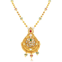 Sukkhi Fancy Gold Plated AD Princess Necklace Set For Women-1