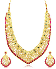 Sukkhi Incredible Gold Plated Collar Necklace Set For Women-1