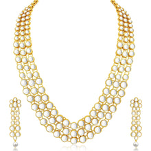 0021 Sukkhi Anushka Sharma Bollywood Inspired Traditional Kundan Necklace Set For Women