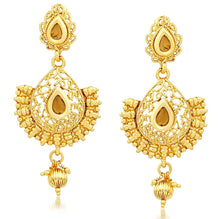 0026 Sukkhi Traditional Gold Plated Choker Necklace Set for Women