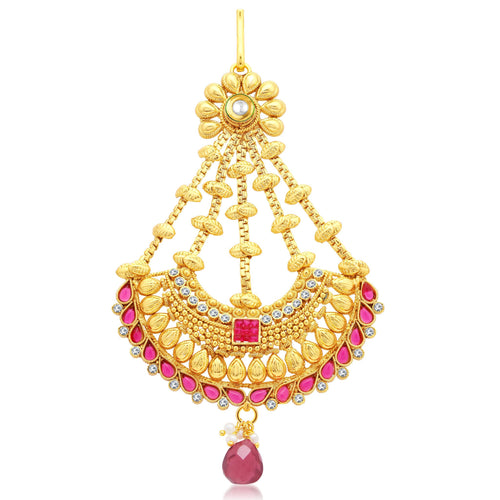 Sukkhi Modern Gold Plated AD Passa For Women
