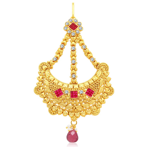 Sukkhi Trendy Gold Plated AD Passa For Women