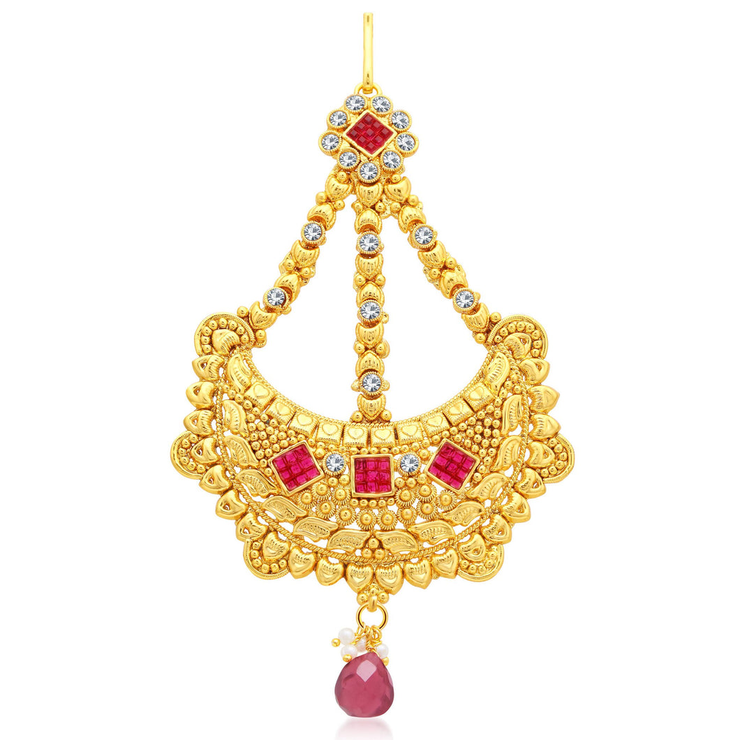 Sukkhi Trendy Gold Plated AD Passa For Women