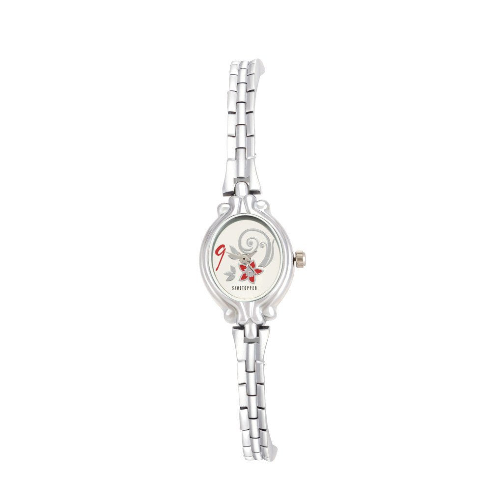 Shostopper Star Silver Dial Analogue Watch for Women - SJ62066WW