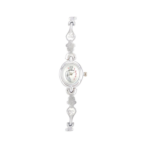 Shostopper Bracelete White Dial Analogue Watch for Women - SJ62067WW
