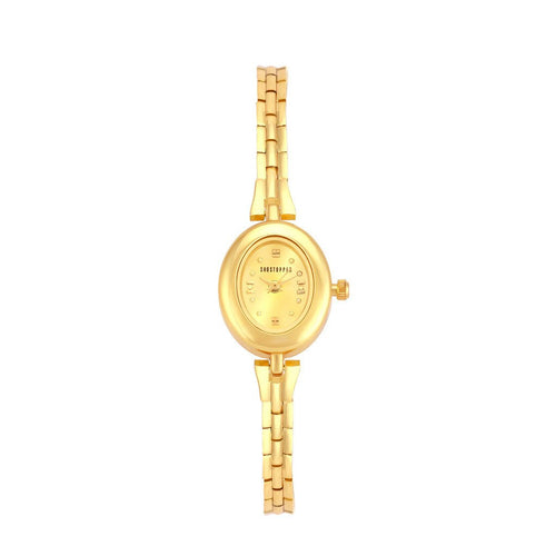 Shostopper Little Gold Dial Analogue Watch for Women - SJ62068WW