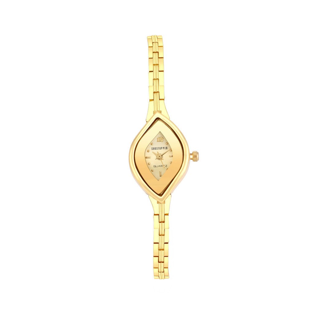 Shostopper Designer Gold Dial Analogue Watch for Women - SJ62069WW