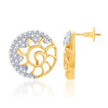 Pissara Incredible Gold and Rhodium plated CZ Pendant Set-2