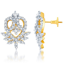 Pissara Stylish Gold and Rhodium plated CZ Mangal Sutra Set -2