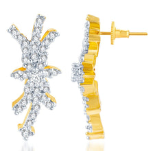 Pissara Classy Gold and Rhodium plated CZ Mangal Sutra Set -2