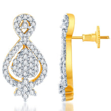 Pissara Marvelous Gold and Rhodium plated CZ Mangal Sutra Set -2