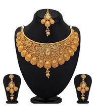 0002 Sukkhi Traditional Gold Plated Kundan Choker Necklace Set for Women