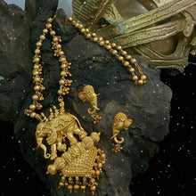 0001 Sukkhi Bahubali Inspired Matte Finished Necklace Set for Women