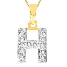 Sukkhi Cubic Zirconia Stone Studded Alphabet 'H' Pendant with Chain