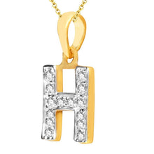 Sukkhi Cubic Zirconia Stone Studded Alphabet 'H' Pendant with Chain-1