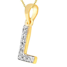 Sukkhi Cubic Zirconia Stone Studded Alphabet 'L' Pendant with Chain-1