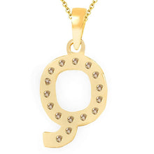 Sukkhi Cubic Zirconia Stone Studded Alphabet 'Q' Pendant with Chain-2