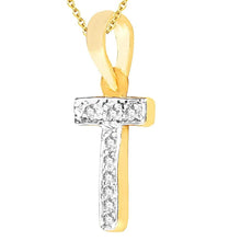Sukkhi Cubic Zirconia Stone Studded Alphabet 'T' Pendant with Chain-1