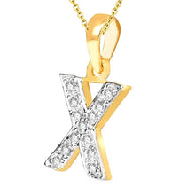 Sukkhi Cubic Zirconia Stone Studded Alphabet 'X' Pendant with Chain-1
